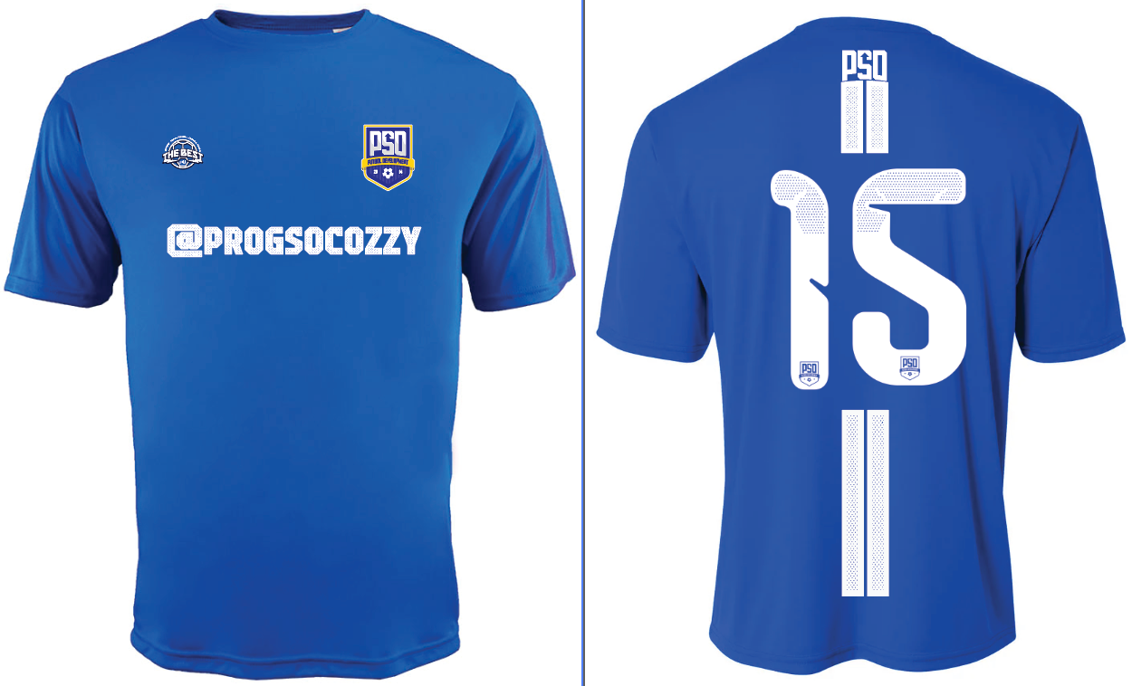 PSO Game Day Warmup Jersey - Royal Blue