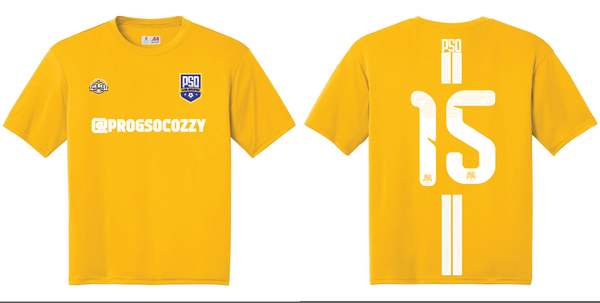 PSO Game Day Warmup Jersey - Yellow